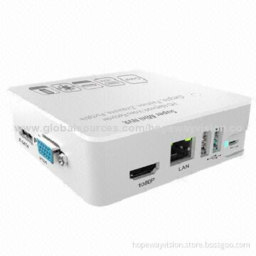 Portable Onvif 8ch 720P/4ch 1,080P mini NVR for IP camera